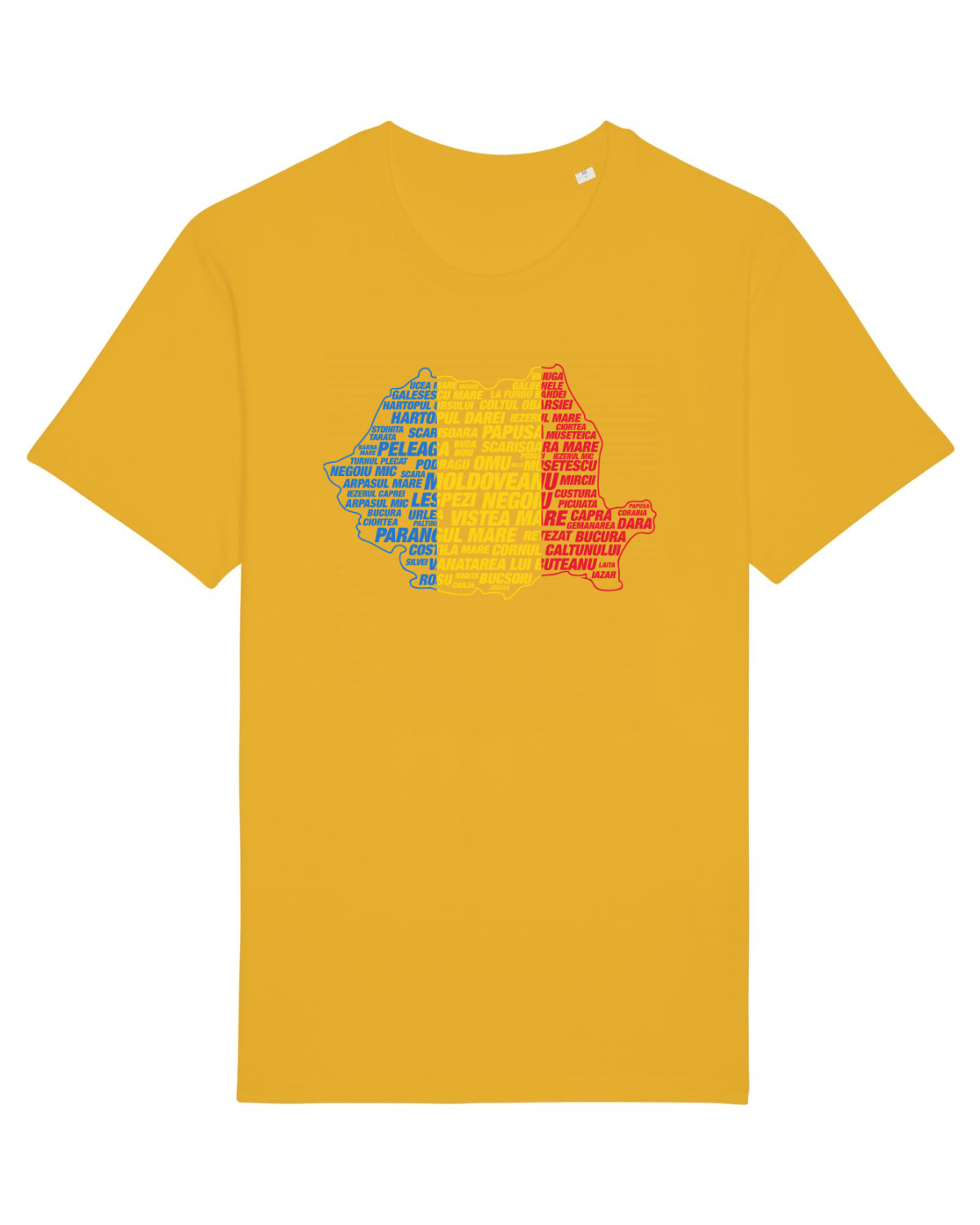 Tricou mânecă scurtă Unisex Rocker Spectra Yellow