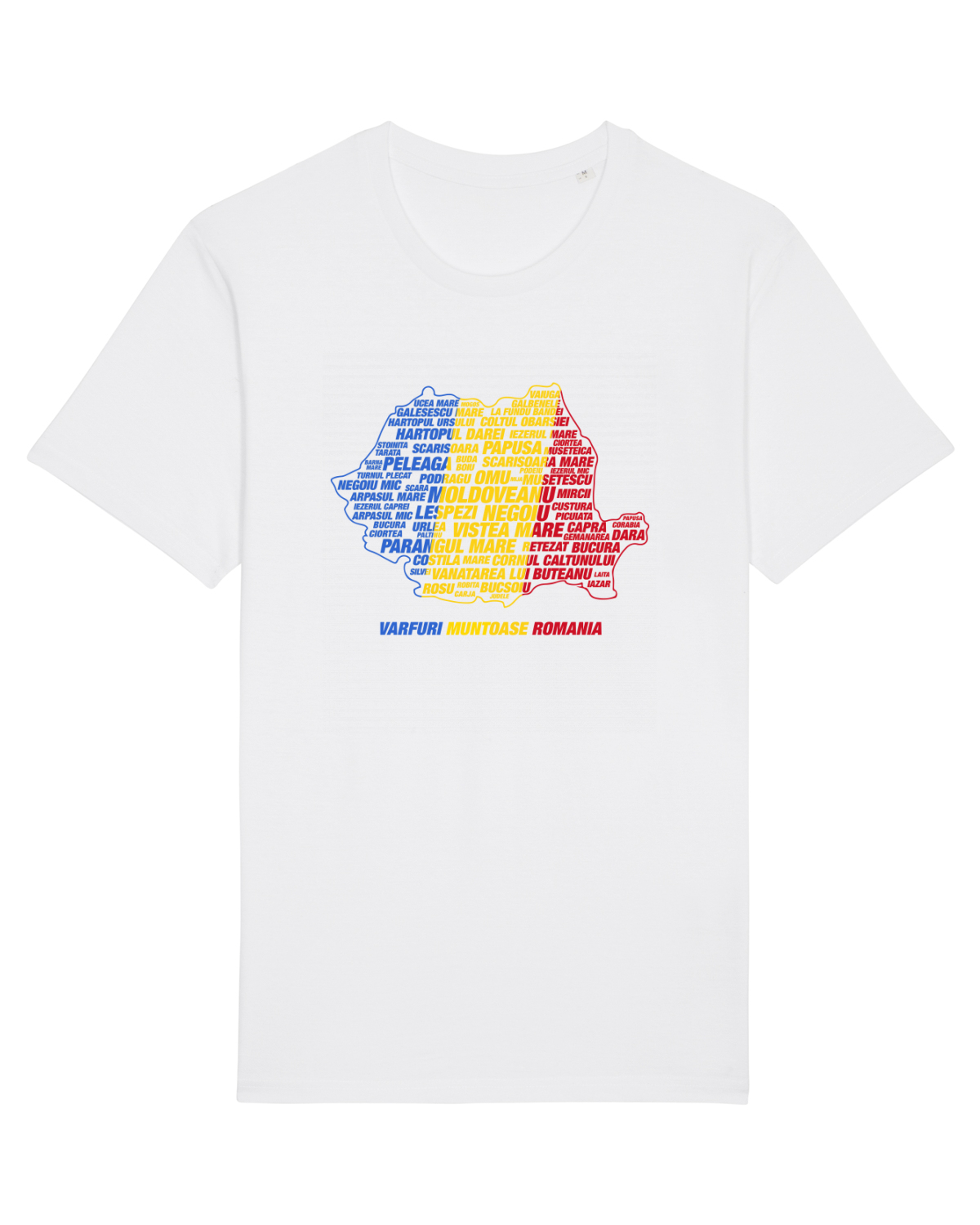 Tricou mânecă scurtă Unisex Rocker White
