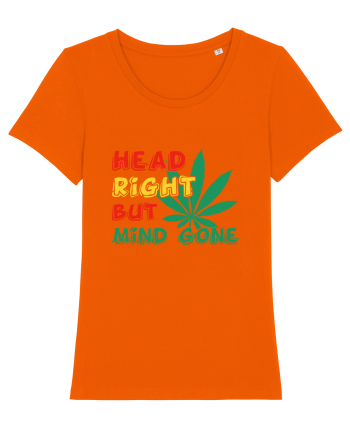 Head Right but Mind Gone Bright Orange