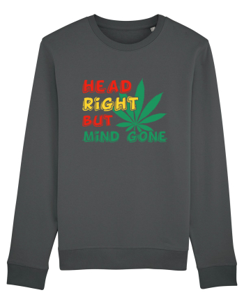 Head Right but Mind Gone Anthracite