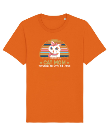 CAT MOM Bright Orange
