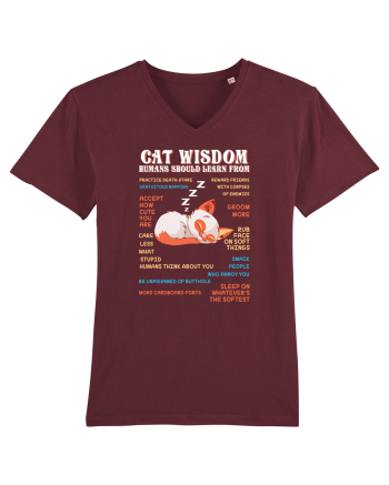 CAT WISDOM Burgundy