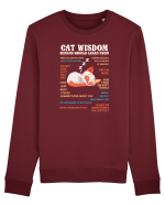CAT WISDOM Bluză mânecă lungă Unisex Rise