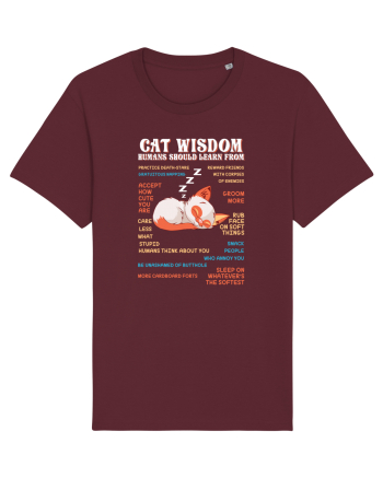 CAT WISDOM Burgundy