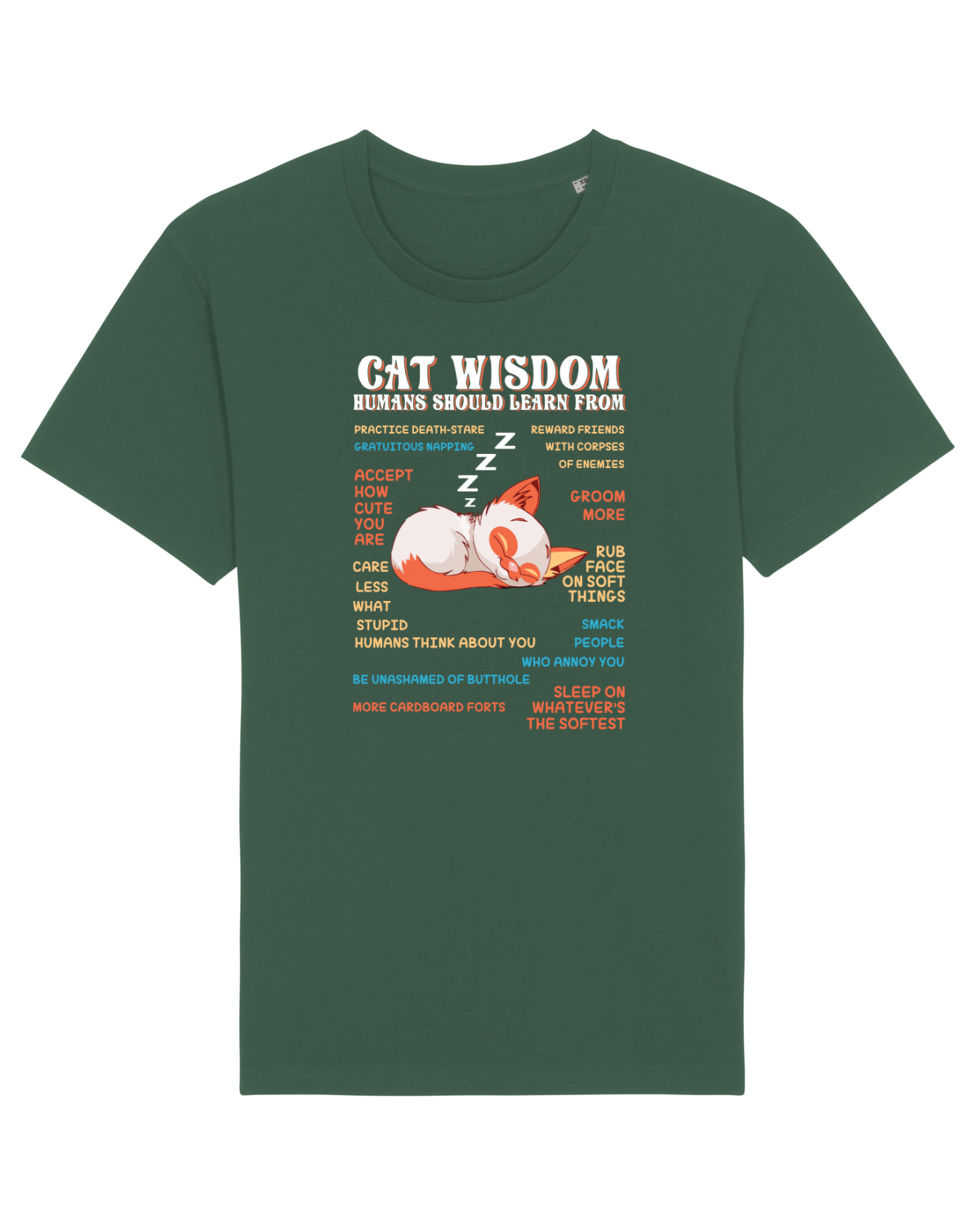 Tricou mânecă scurtă Unisex Rocker Bottle Green