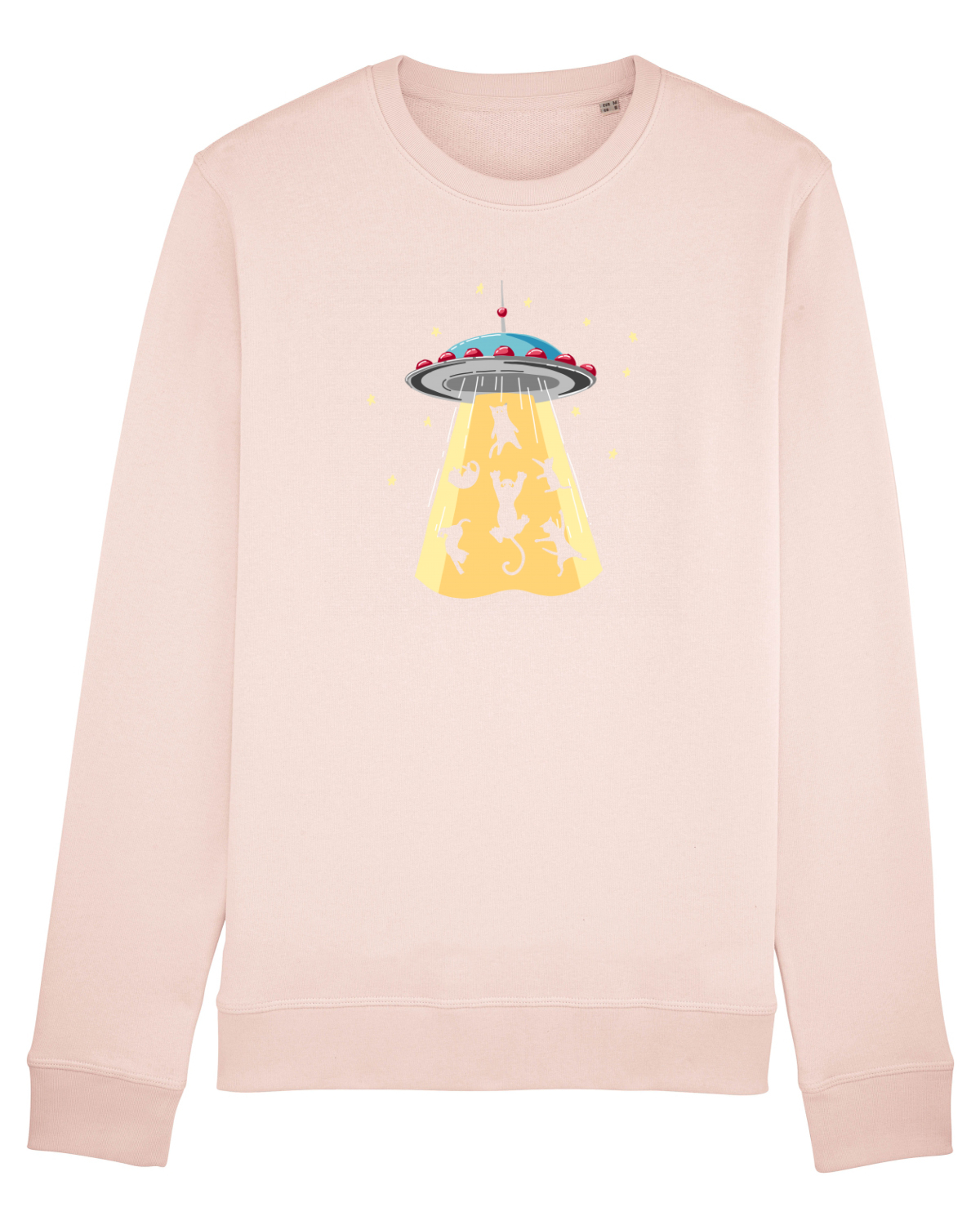 Bluză mânecă lungă Unisex Rise Candy Pink