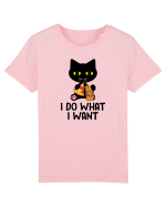 Pisica emancipata Tricou mânecă scurtă  Copii Mini Creator