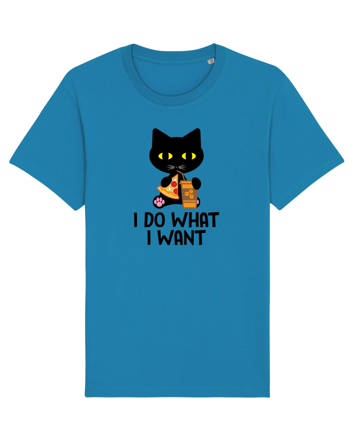 Tricou mânecă scurtă Unisex Rocker Azur