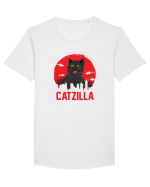 CATZILLA Tricou mânecă scurtă guler larg Bărbat Skater