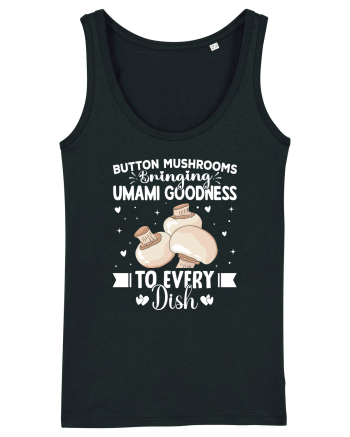 Button mushrooms bringing umami goodness to every dish Black