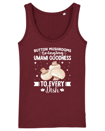 Button mushrooms bringing umami goodness to every dish Burgundy