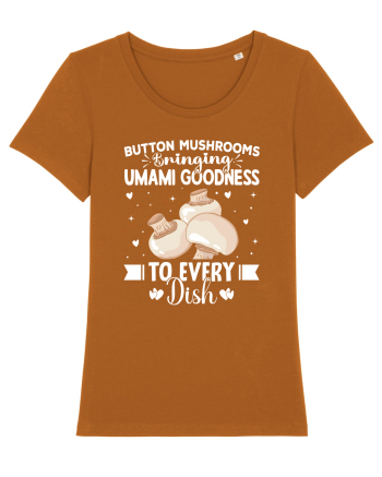 Button mushrooms bringing umami goodness to every dish Roasted Orange