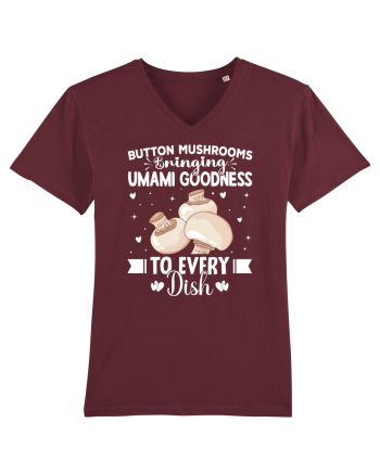 Button mushrooms bringing umami goodness to every dish Burgundy