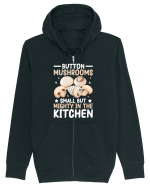 Button mushrooms small but mighty in the kitchen Hanorac cu fermoar Unisex Connector