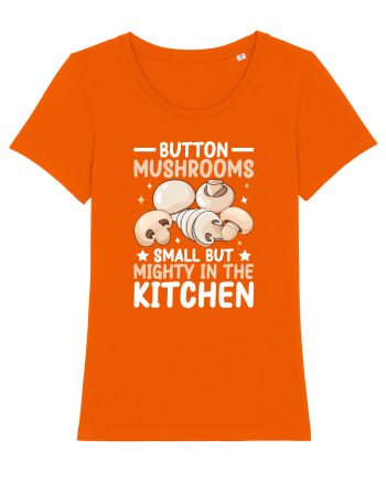 Button mushrooms small but mighty in the kitchen Bright Orange