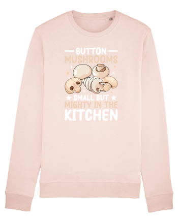 Button mushrooms small but mighty in the kitchen Candy Pink