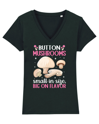 Button mushrooms small in size, big on flavor Black