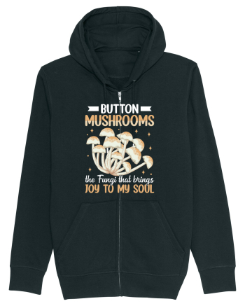 Button mushrooms the fungi that brings joy to my soul Black
