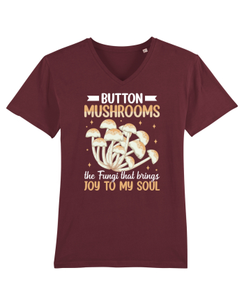 Button mushrooms the fungi that brings joy to my soul Burgundy