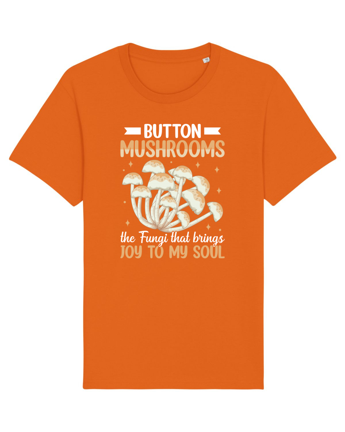 Tricou mânecă scurtă Unisex Rocker Bright Orange