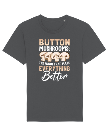 Button mushrooms the fungi that make everything better Anthracite