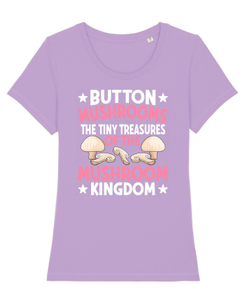 Button mushrooms the tiny treasures of the mushroom kingdom pink Lavender Dawn