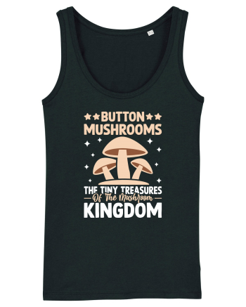 Button mushrooms the tiny treasures of the mushroom kingdom Black