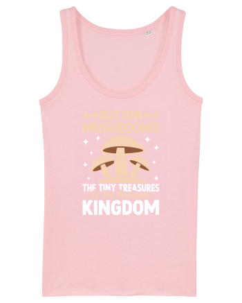 Button mushrooms the tiny treasures of the mushroom kingdom Cotton Pink