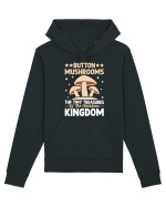 Button mushrooms the tiny treasures of the mushroom kingdom Hanorac Unisex Drummer