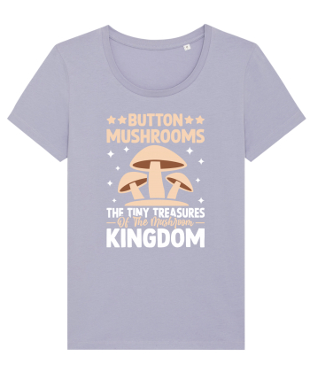 Button mushrooms the tiny treasures of the mushroom kingdom Lavender
