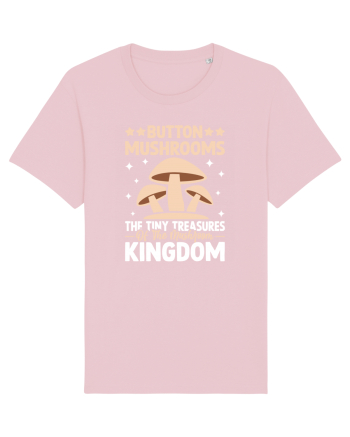 Button mushrooms the tiny treasures of the mushroom kingdom Cotton Pink