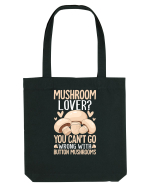 Mushroom lover You can't go wrong with button mushrooms Sacoșă textilă
