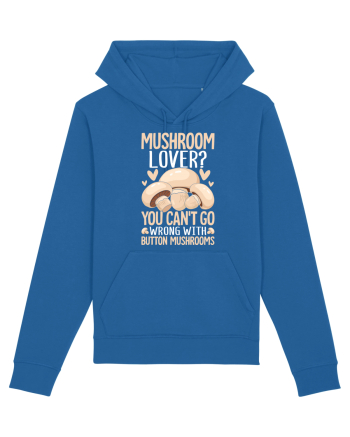 Mushroom lover You can't go wrong with button mushrooms Royal Blue