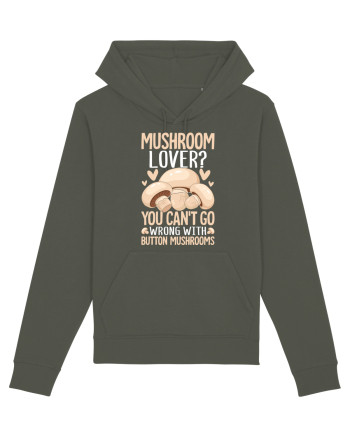 Mushroom lover You can't go wrong with button mushrooms Khaki