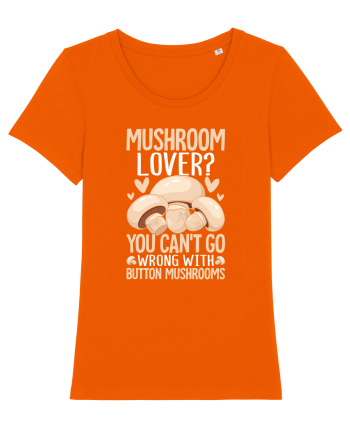 Mushroom lover You can't go wrong with button mushrooms Bright Orange
