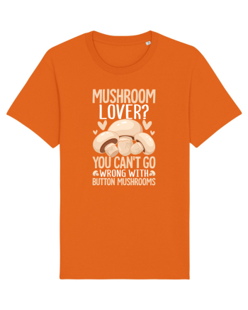 Mushroom lover You can't go wrong with button mushrooms Bright Orange