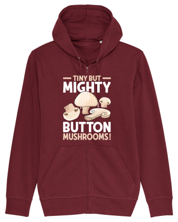 Tiny but mighty button mushrooms! Burgundy