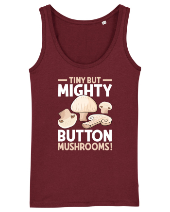 Tiny but mighty button mushrooms! Burgundy