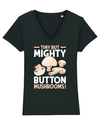 Tiny but mighty button mushrooms! Black