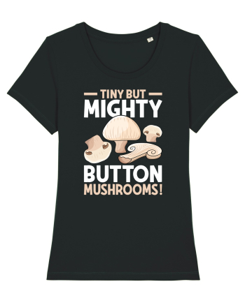 Tiny but mighty button mushrooms! Black