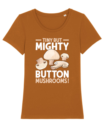 Tiny but mighty button mushrooms! Roasted Orange