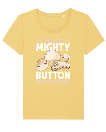Tiny but mighty button mushrooms! Jojoba