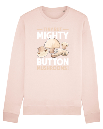 Tiny but mighty button mushrooms! Candy Pink