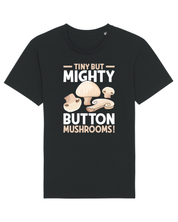 Tiny but mighty button mushrooms! Black