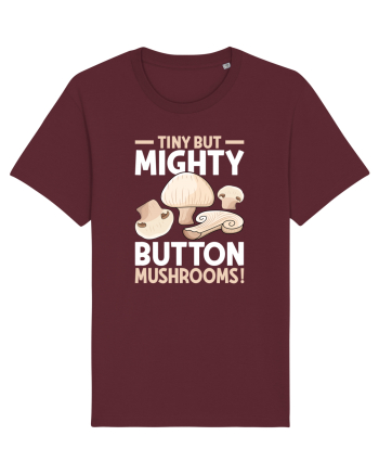 Tiny but mighty button mushrooms! Burgundy