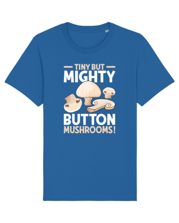 Tiny but mighty button mushrooms! Royal Blue