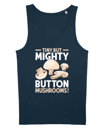 Tiny but mighty button mushrooms! Navy
