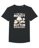 Tiny but mighty button mushrooms! Tricou mânecă scurtă guler larg Bărbat Skater