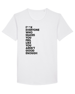 You are ok Tricou mânecă scurtă guler larg Bărbat Skater