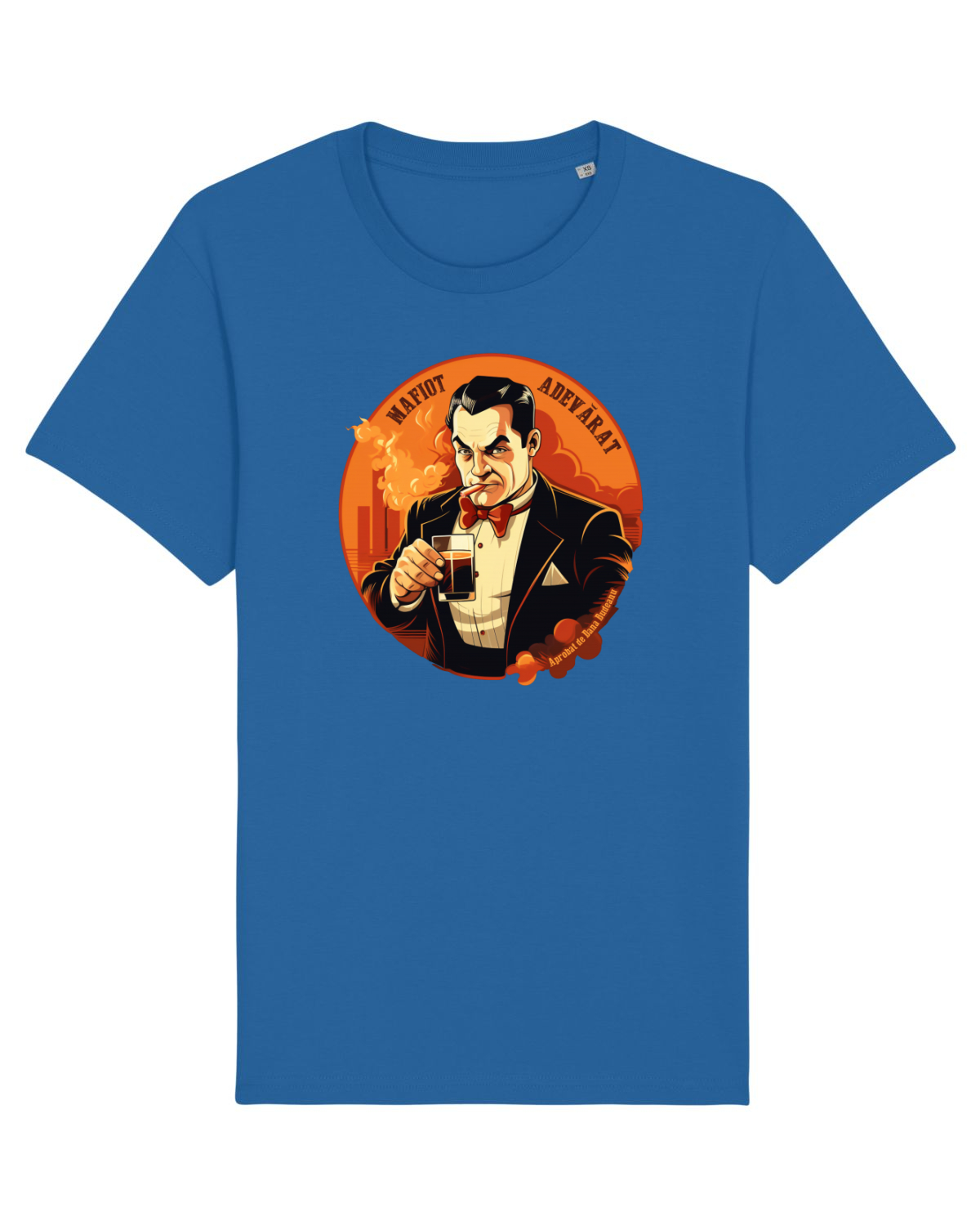 Tricou mânecă scurtă Unisex Rocker Royal Blue